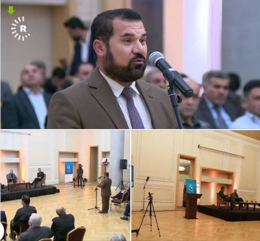 شارك ممثل المكتب السياسى لــYNDK في ندوة حول ماذا بعد في العملية الدستورية السورية