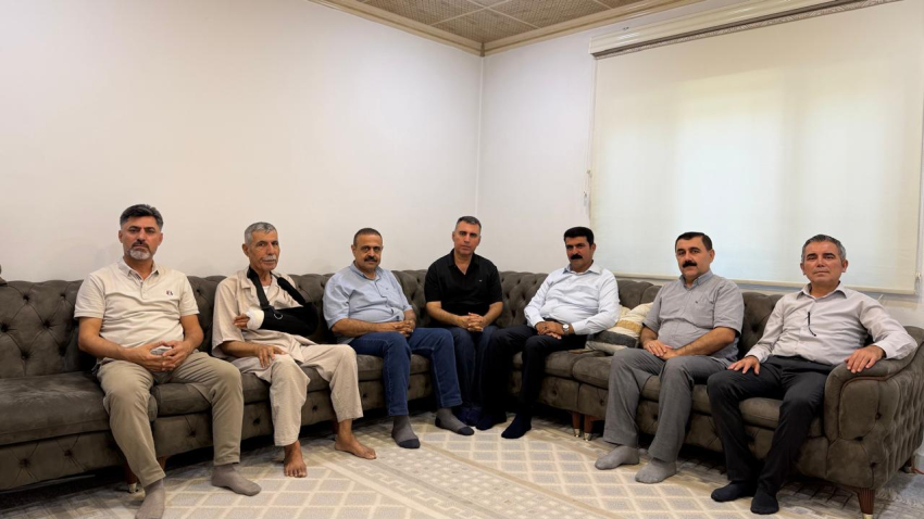 مه‌كته‌بى سياسيى YNDK سەردانى عه‌لى گه‌ڕه‌سۆرى دەکات