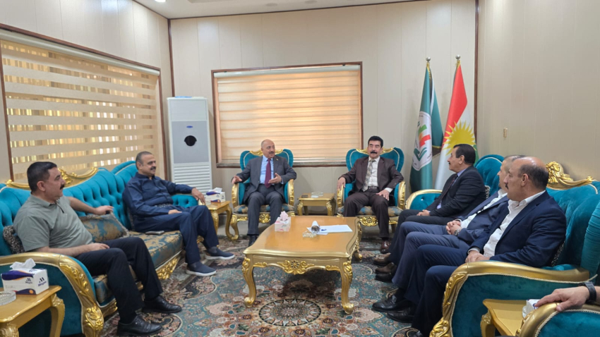 سكرتێری گشتیی YNDK سەردانی پارتی بونیادی دیموكراتی كوردستان دەكات
