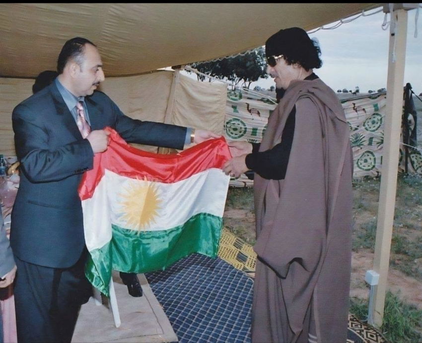 في الذكرى السنوية لاستشهاد العقيد معمر القذافي: القذافي واستقلال كوردستان