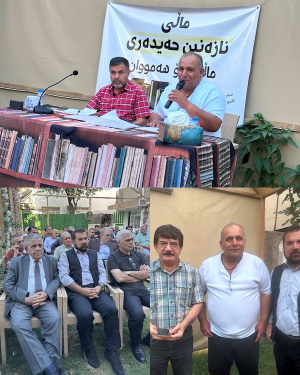 مه&zwnj;كته&zwnj;بى سياسيى YNDK به&zwnj;شدارى كۆڕى هونه&zwnj;رمه&zwnj;ند خۆشه&zwnj;وى عه&zwnj;زيز ده&zwnj;كات