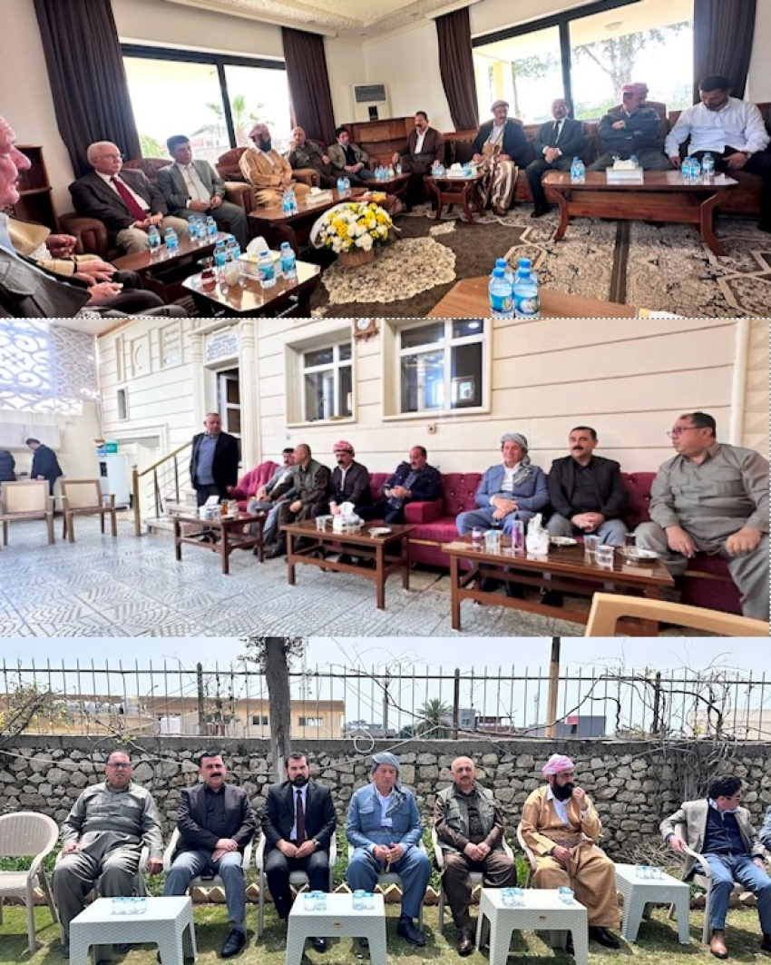 سكرتێری گشتیی YNDK جەژنى سەرى ساڵى ئێزدییان لە میرو خوشک و برایانى ئێزدى پیرۆز دەكات